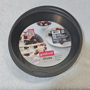 NWT GoodCook Non-Stick Pie Pan Dishwasher Safe 9 inches